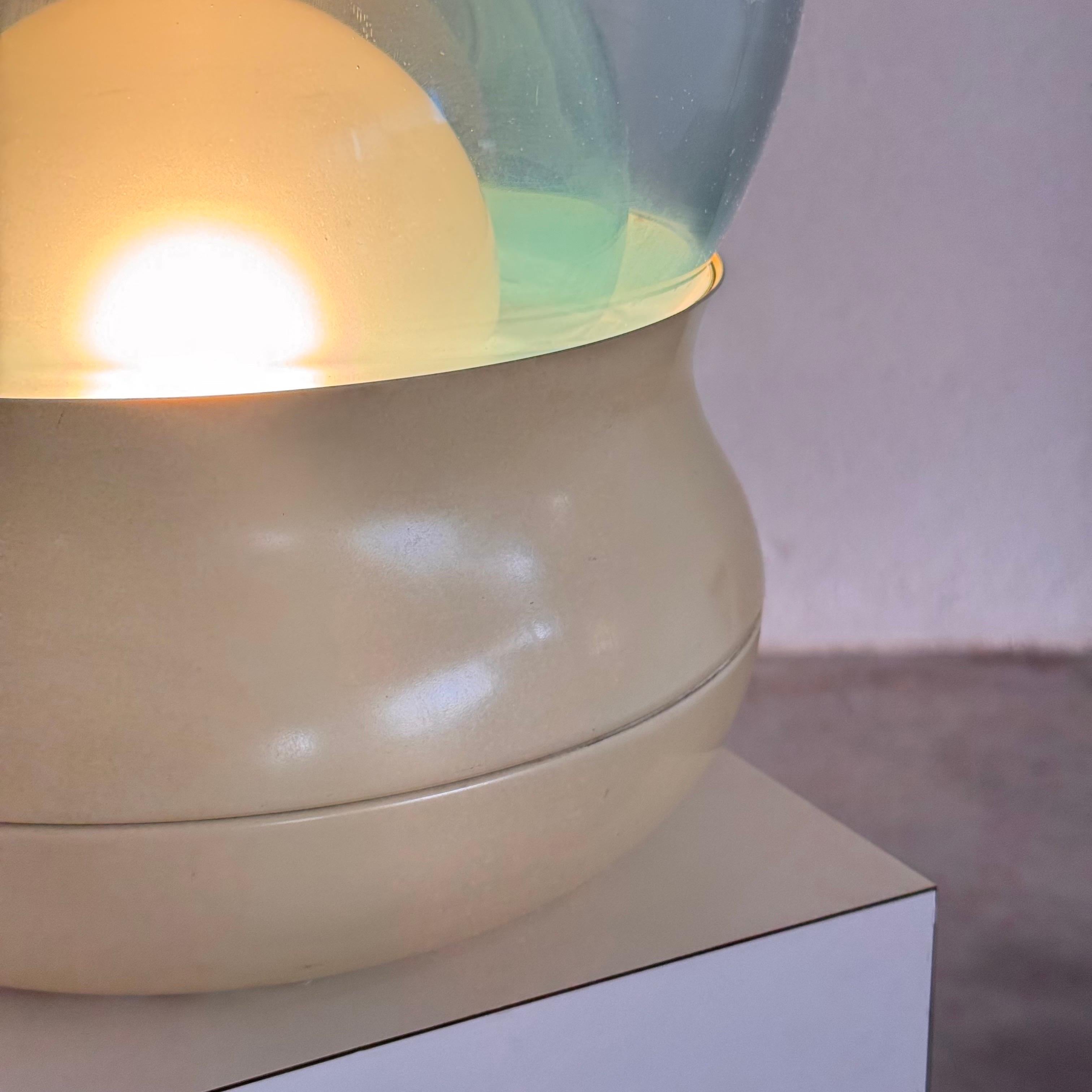 Metal “Fiesta” Table Lamp by Giorgio Longoni for Stilnovo, Italy, 1969 For Sale