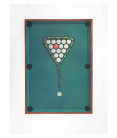 1 auf 16 - Aquatint and Etching by Fifo Stricker - 1984