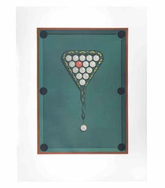 1 auf 16 - Aquatint and Etching by Fifo Stricker - 1984