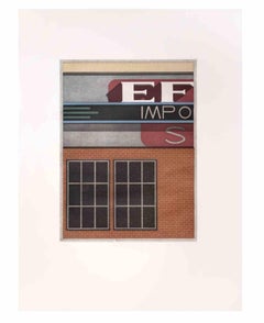 Garaje Impo - Aguatinta y Aguafuerte de Fifo Stricker - 1982