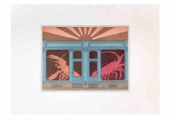 House of the Rising Sun - Aquatinte et gravure de Fifo Stricker - 1985