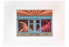 House of the Rising Sun - Aquatinte et gravure de Fifo Stricker - 1985