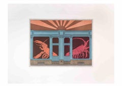 House of the Rising Sun - Aquatinte et gravure de Fifo Stricker - 1985