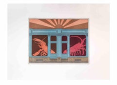 House of the Rising Sun - Acquatinta e acquaforte di Fifo Stricker - 1985