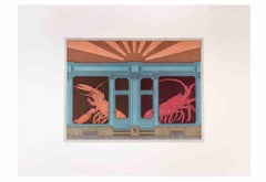 House of the Rising Sun - Aquatint and Etching by Fifo Stricker - 1985