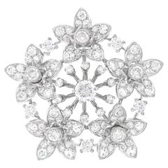 Fifties Diamond Brooch