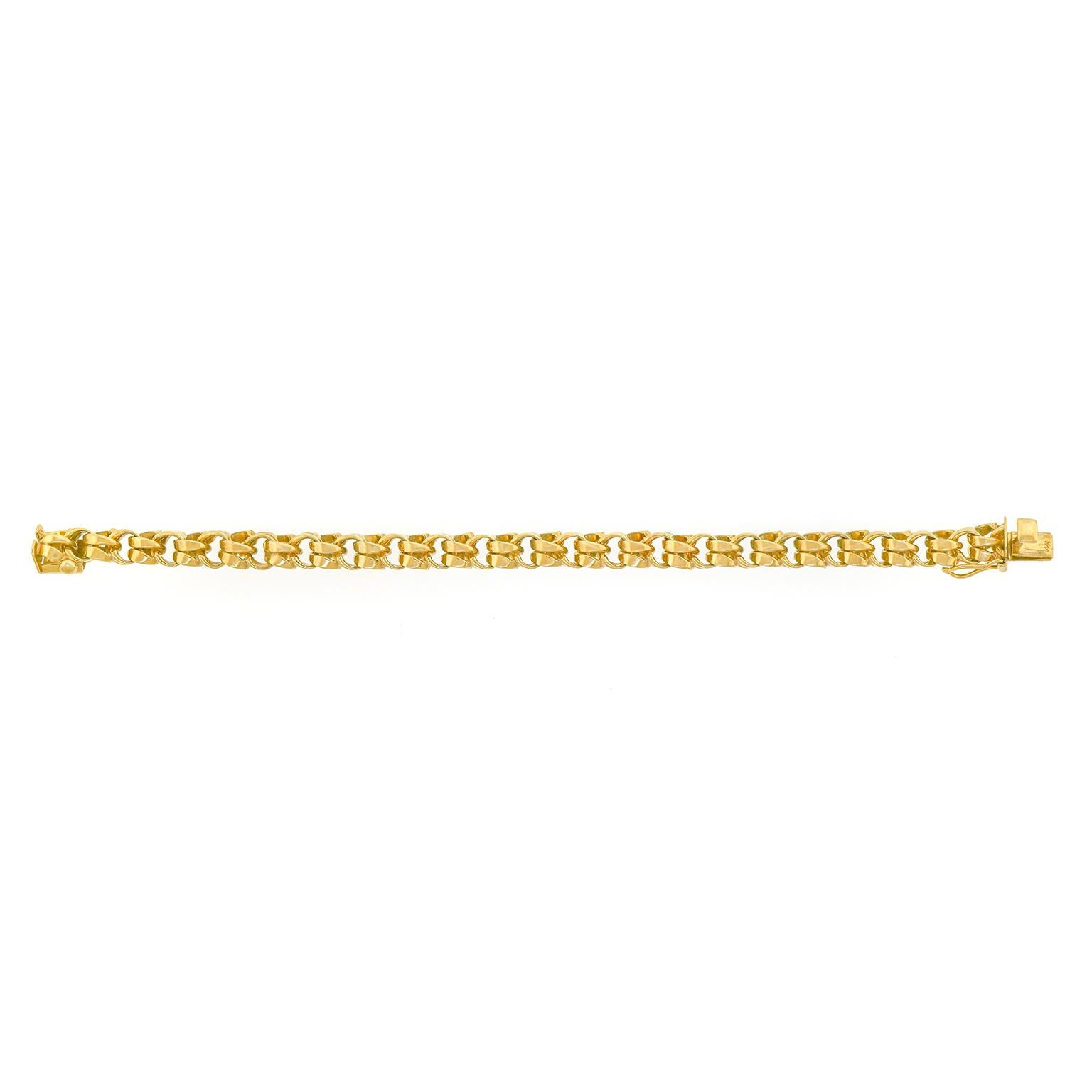 Fifties Everyday American Gold Bracelet 2