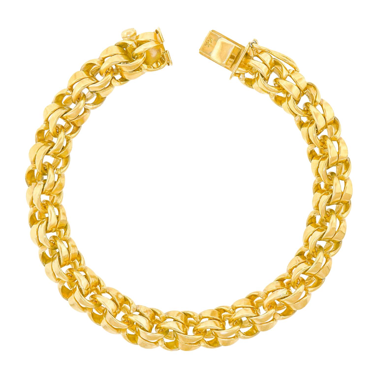 Fifties Everyday American Gold Bracelet