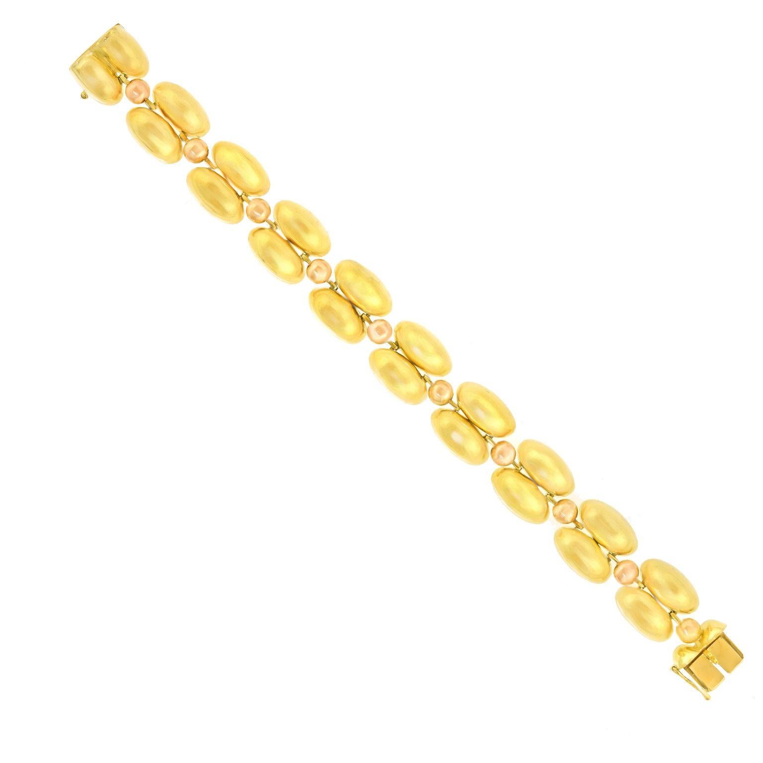 Pulsera de oro de los años 50 en venta 6