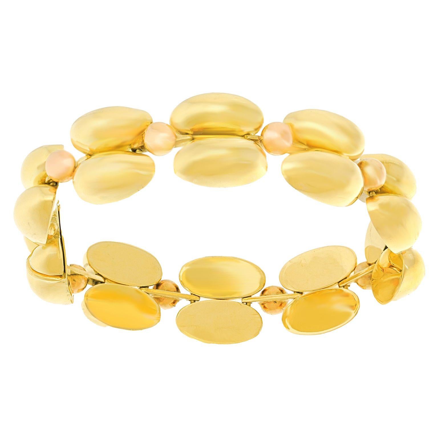 Pulsera de oro de los años 50 en venta 5