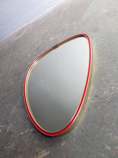 1950s Organic Shape Mirror