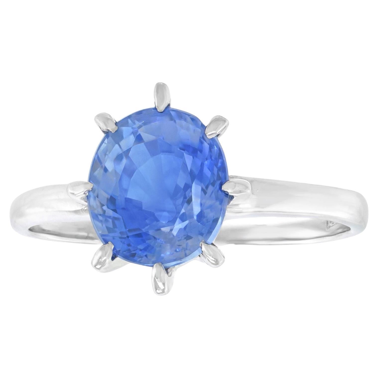 Fifties Sapphire Ring For Sale