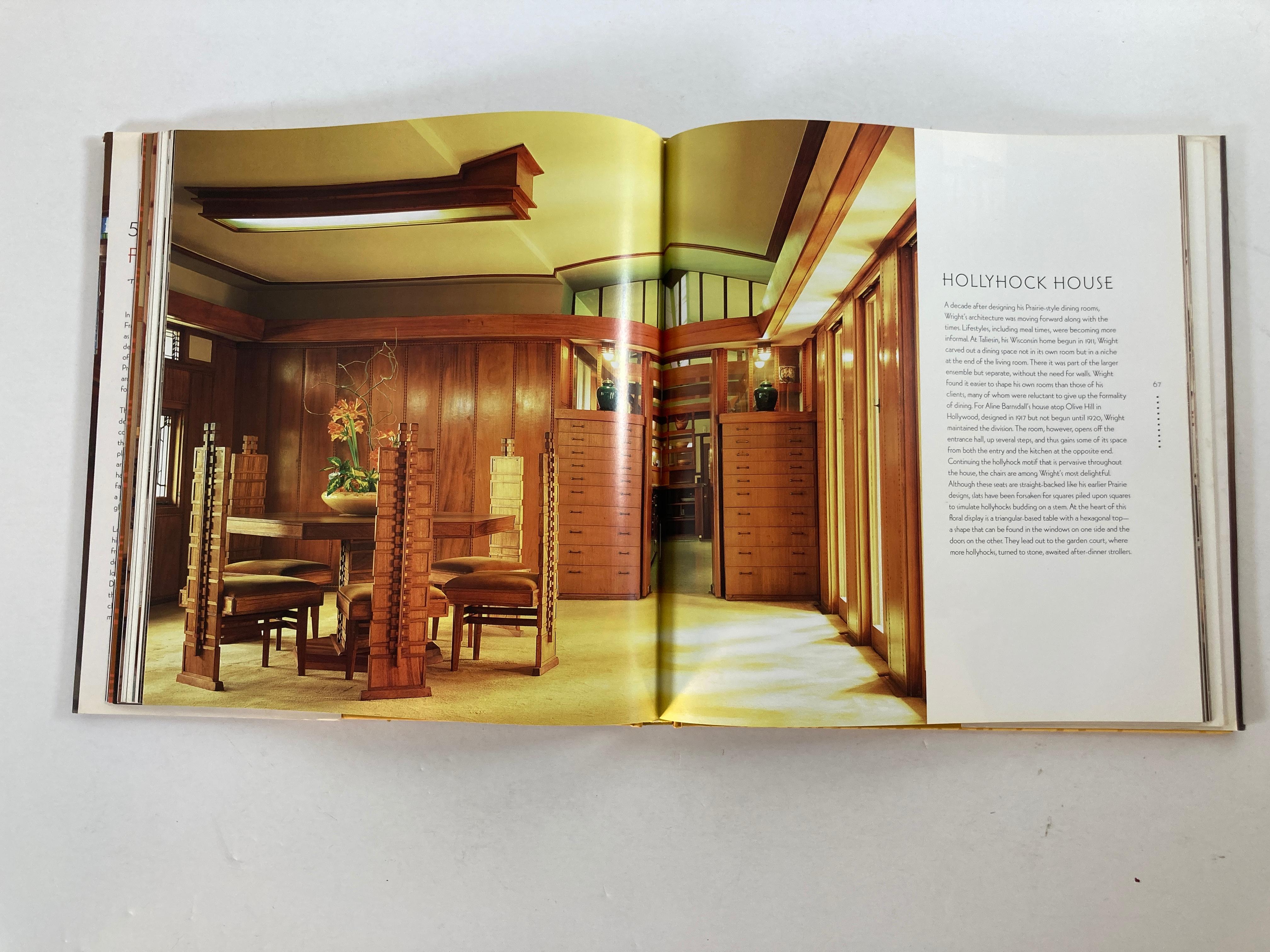 Fifty Favorite Rooms by Frank Lloyd Wright Hardcover Book 6