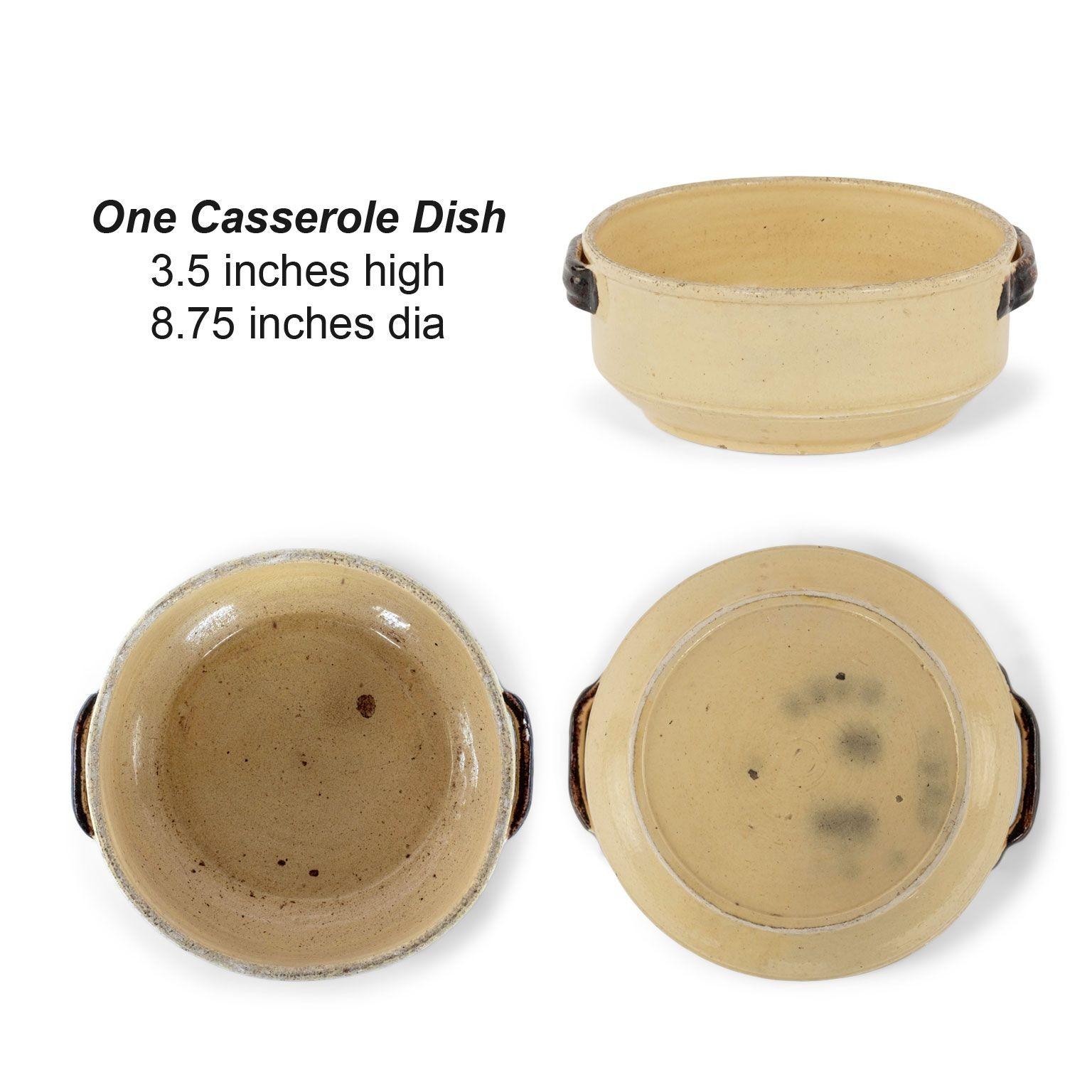 Ensemble de cinquante-quatre pièces de vaisselle en céramique émaillée jaune pâle Dieulefit-Provence en vente 5