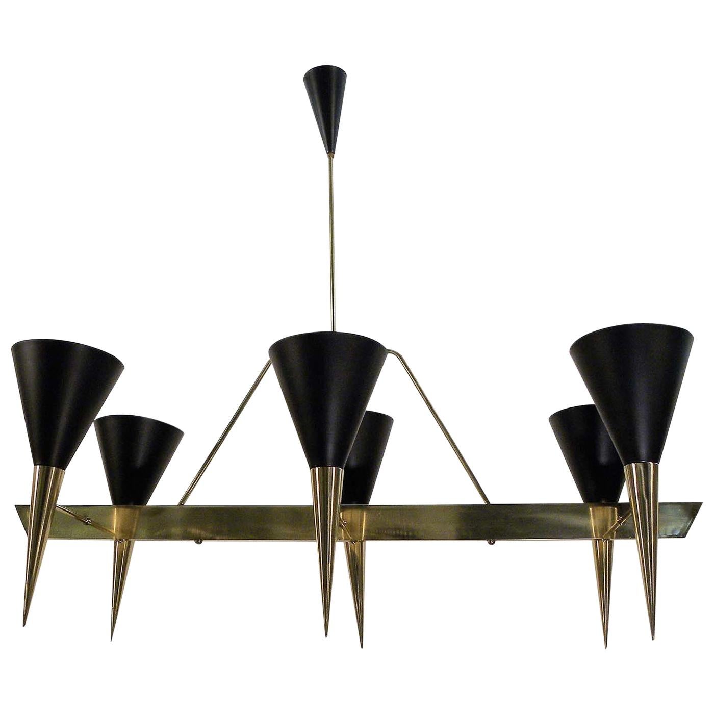 Fiftyes 1 Chandelier by Fausto Gazzi