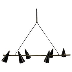 Fiftyes 4 6-Light Chandelier by Fausto Gazzi