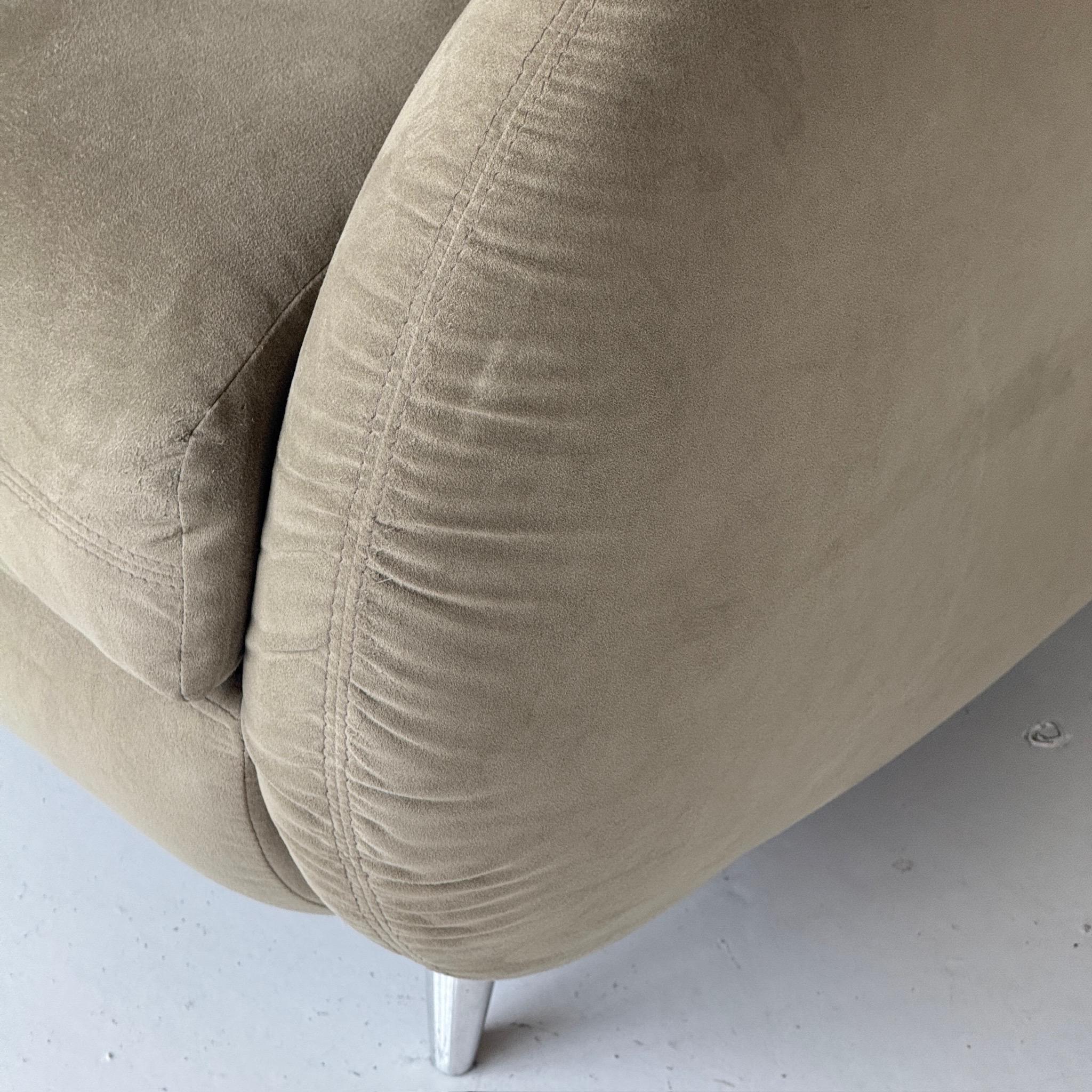 Silla Fiftyish Wingback de Vladimir Kagan para American Leather Otro en venta