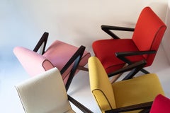 Fiftypop, Pink Armchair Inspired to the 1950s, Used for Exhibition