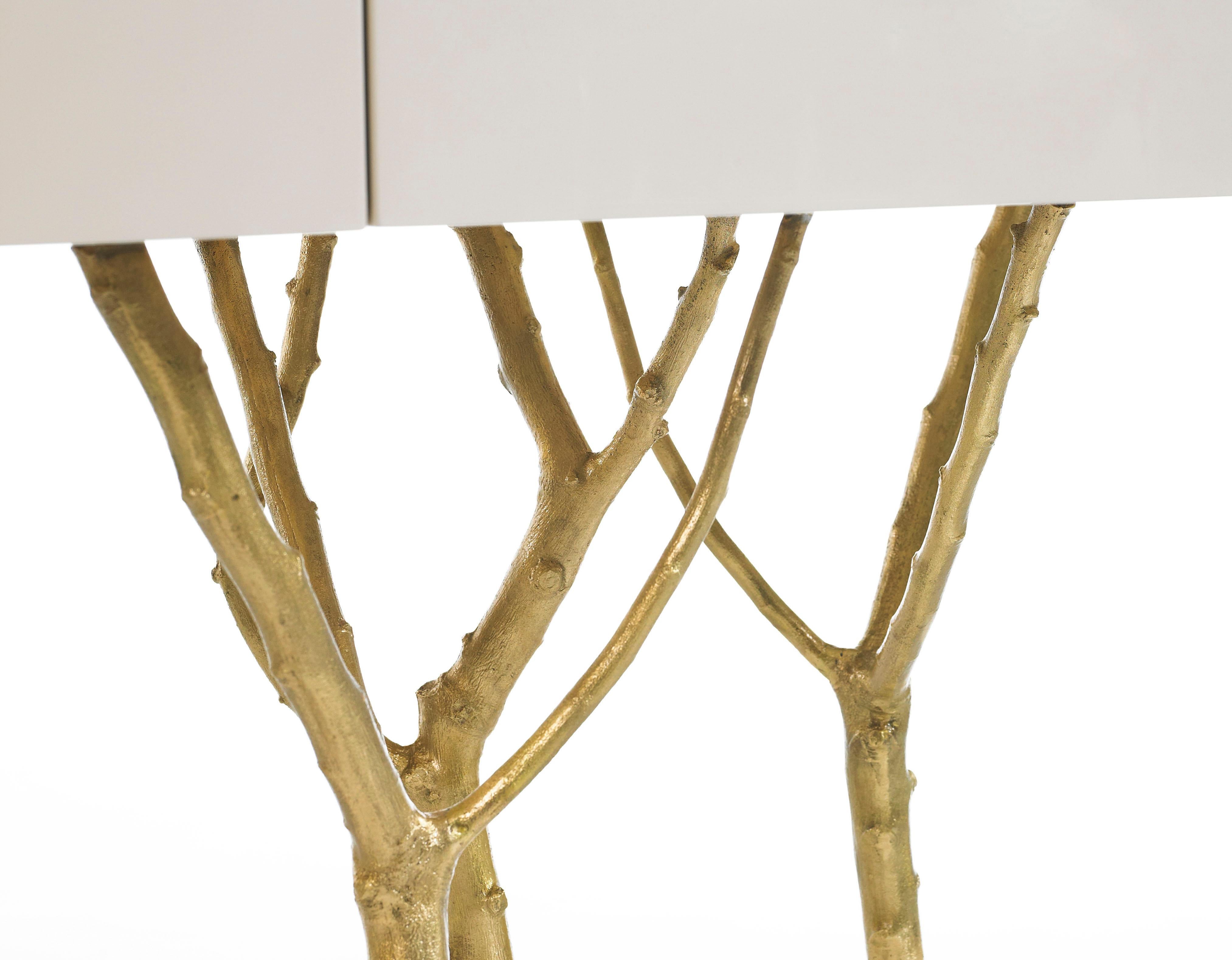 Post-Modern Fig Tree Console by Ginger & Jagger For Sale