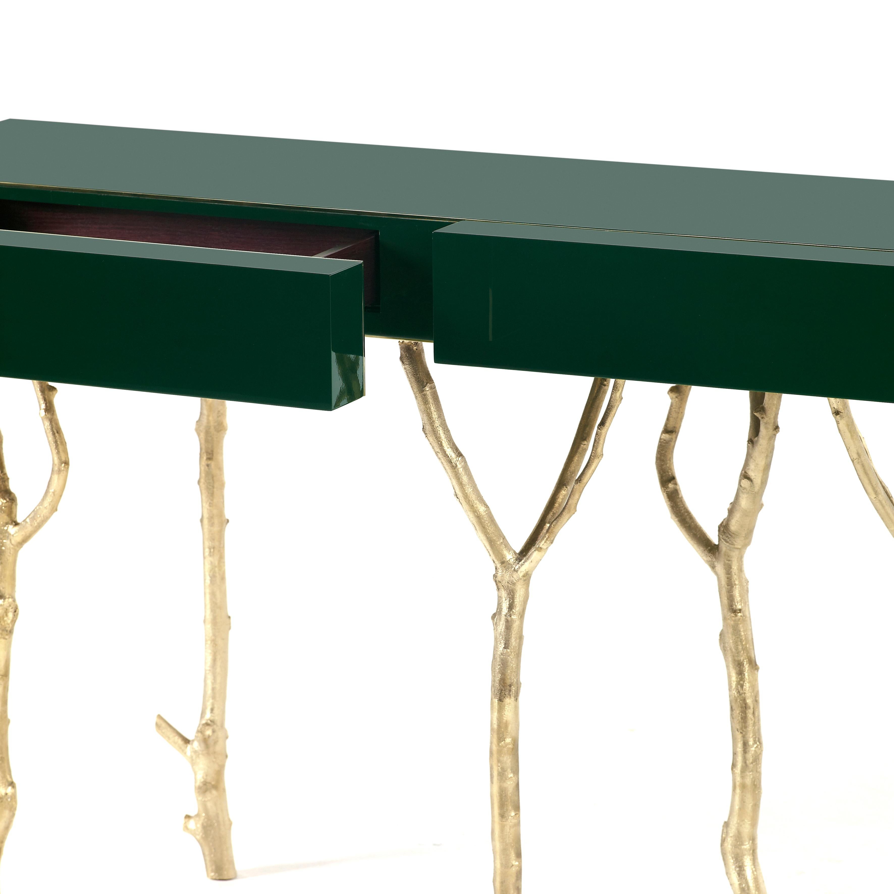 Post-Modern Fig Tree Console by Ginger & Jagger For Sale