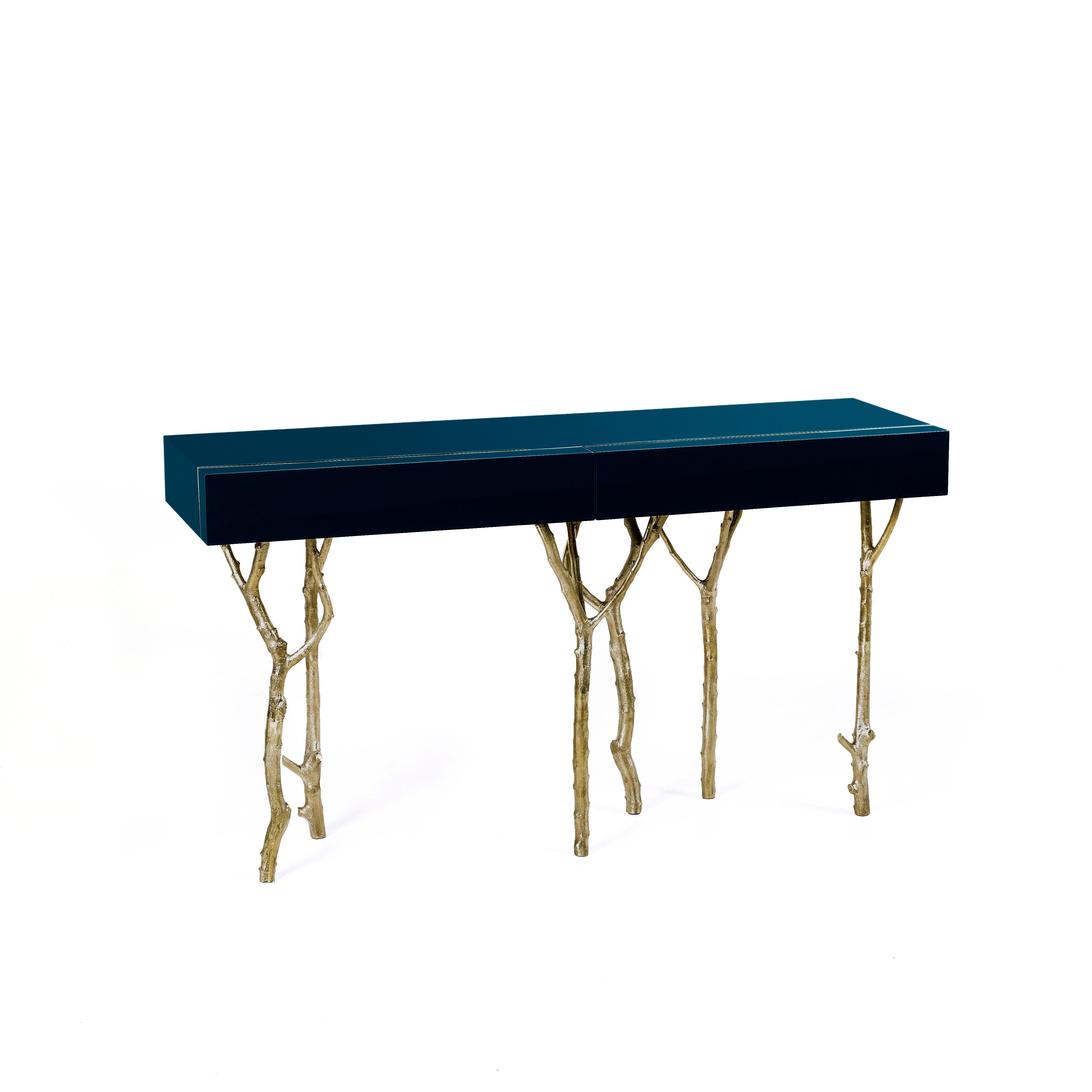 Post-Modern Fig Tree Console by Ginger & Jagger For Sale