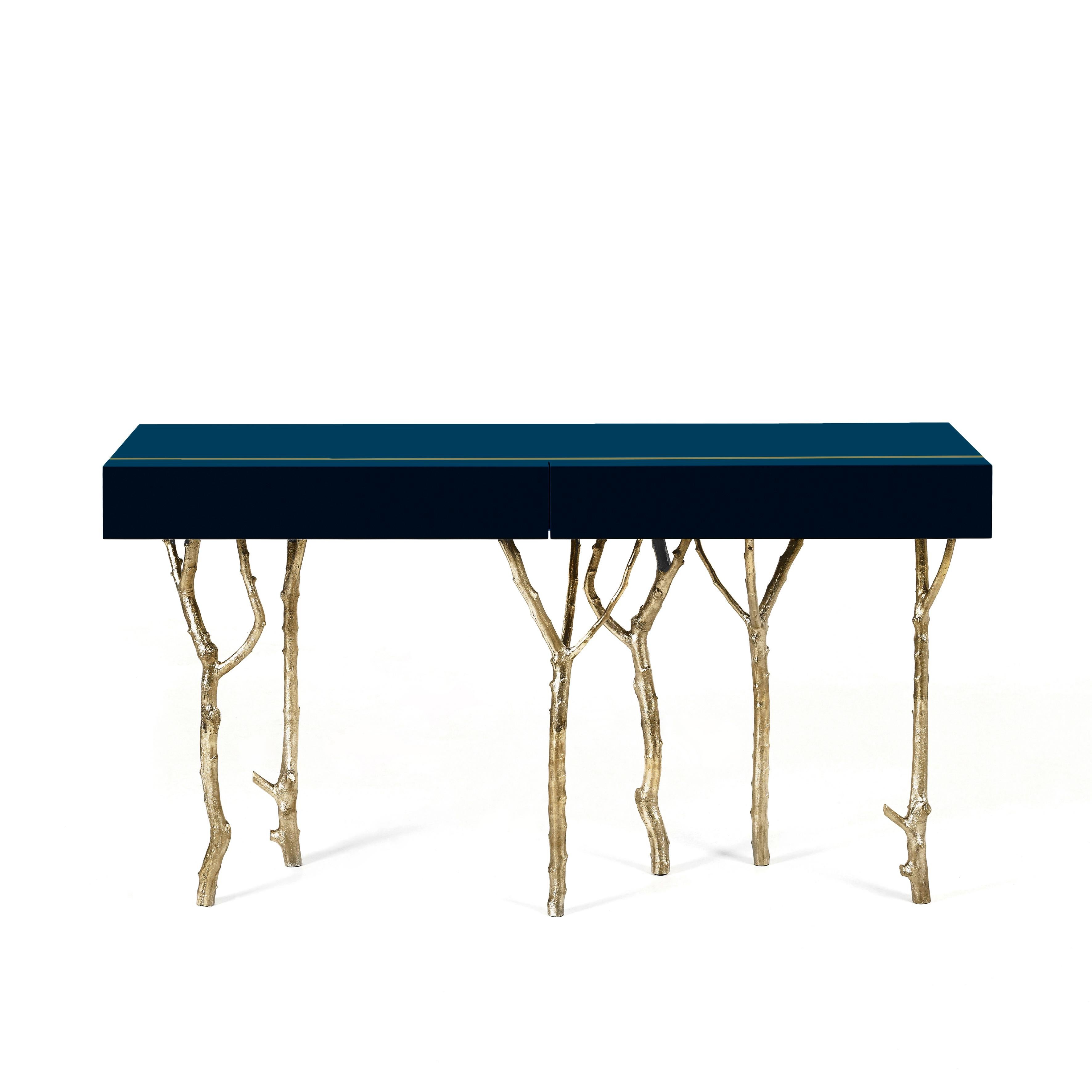 Post-Modern Fig Tree Console by Ginger & Jagger For Sale