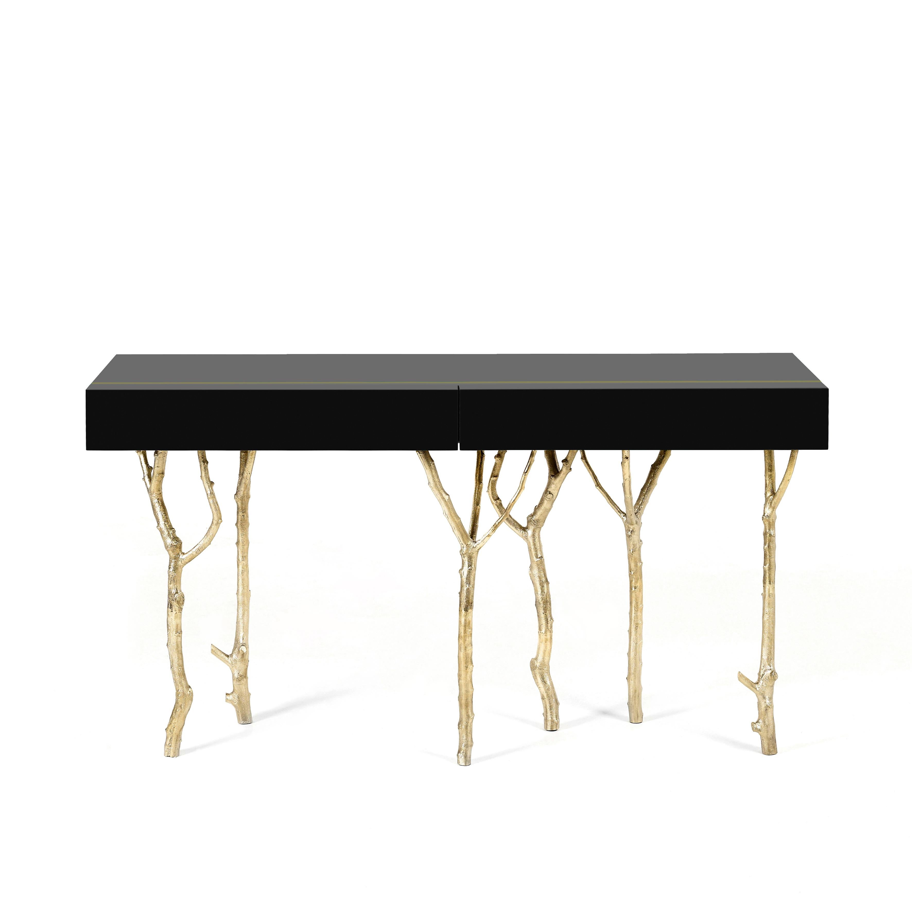 Portuguese Fig Tree Console by Ginger & Jagger For Sale