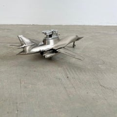 Fighter Jet Table Lighter, 1970s Japan