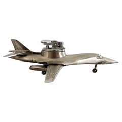Fighter Jet Table Lighter, 1970s Japan