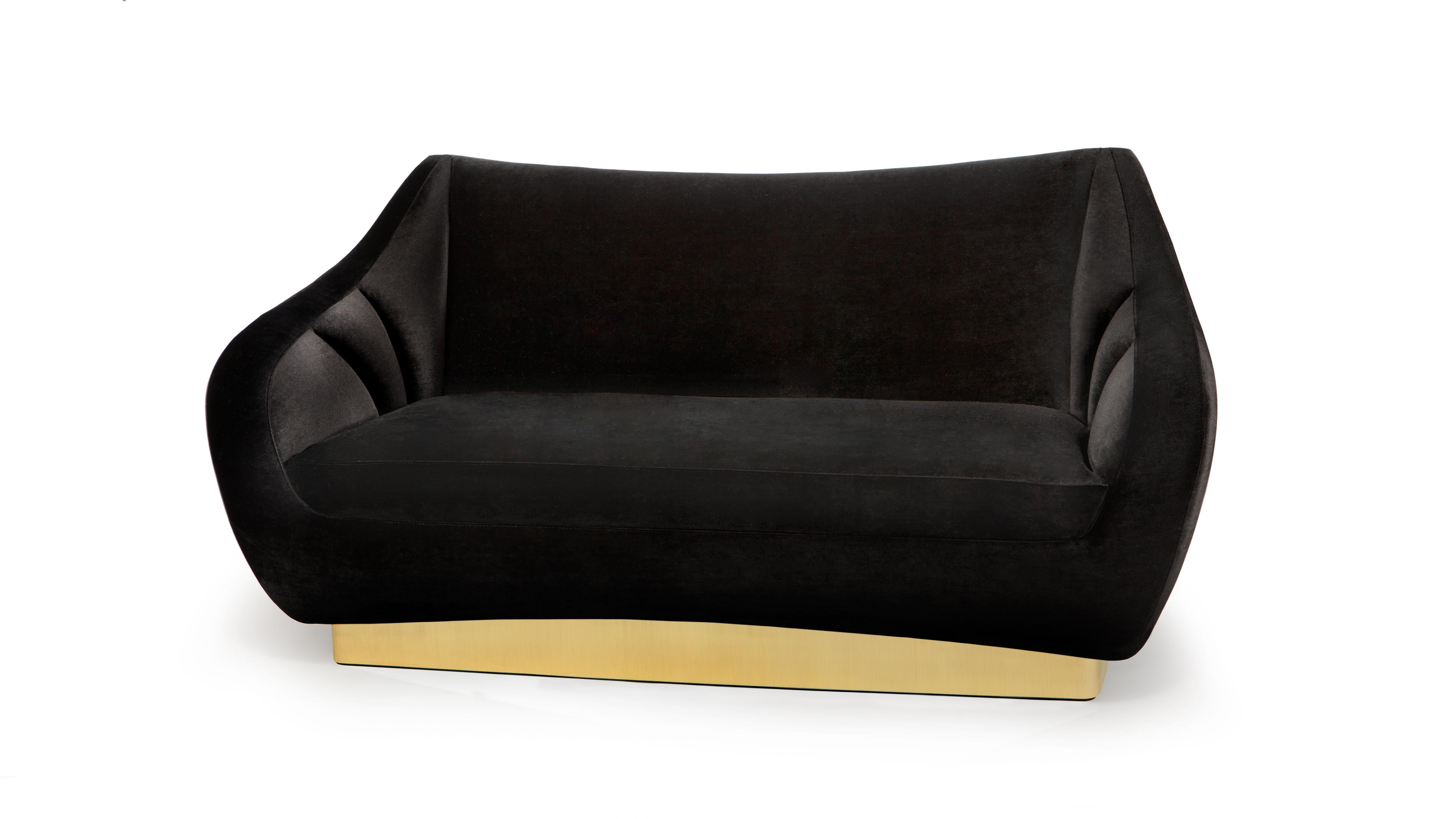 Post-Modern Figueroa 2 Seat Sofa by InsidherLand For Sale