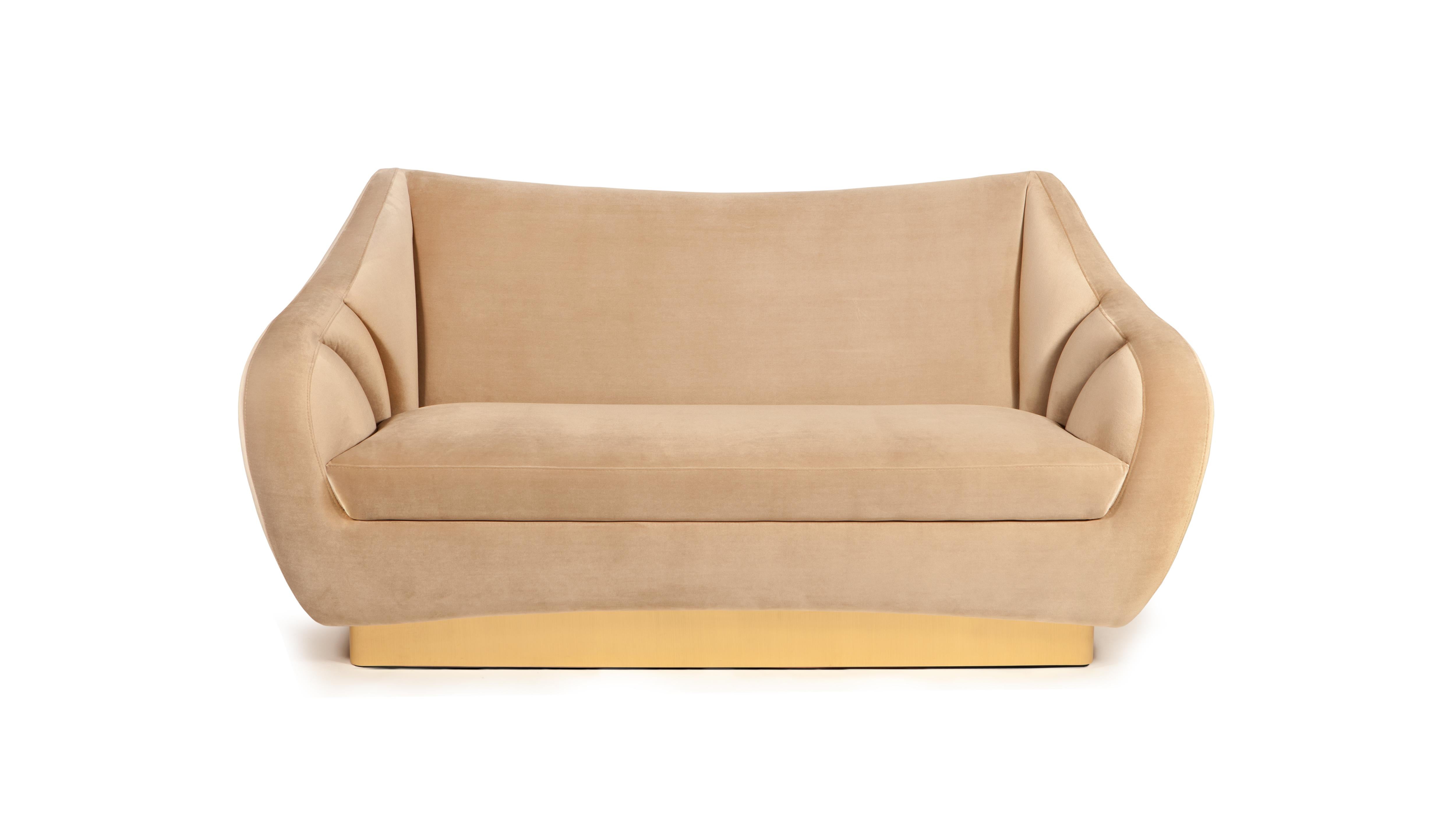 Figueroa 2 Seat Sofa by InsidherLand In New Condition For Sale In Geneve, CH