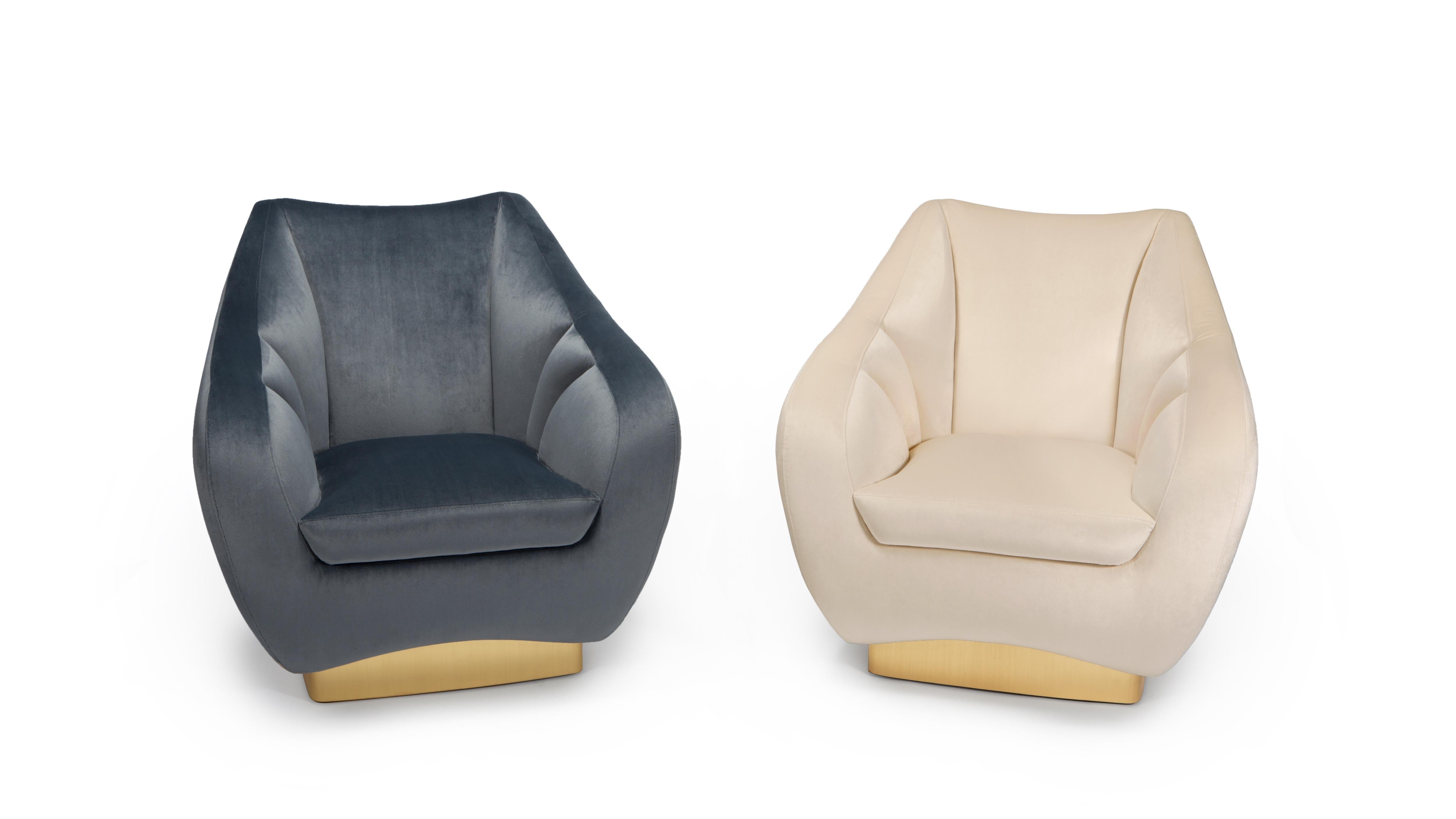 Figueroa Armchair by InsidherLand In New Condition For Sale In Geneve, CH