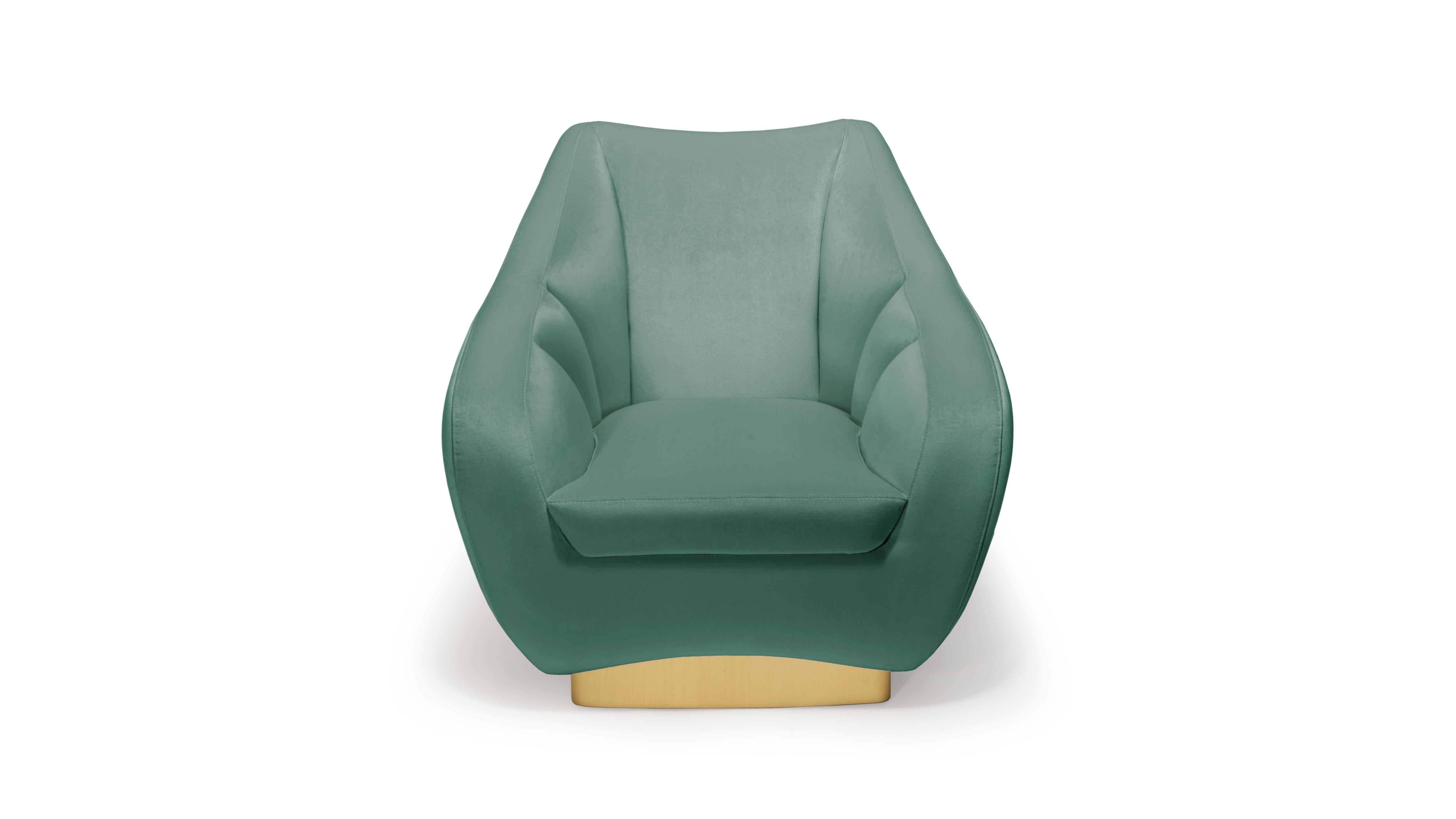 Contemporary Figueroa Armchair by InsidherLand For Sale