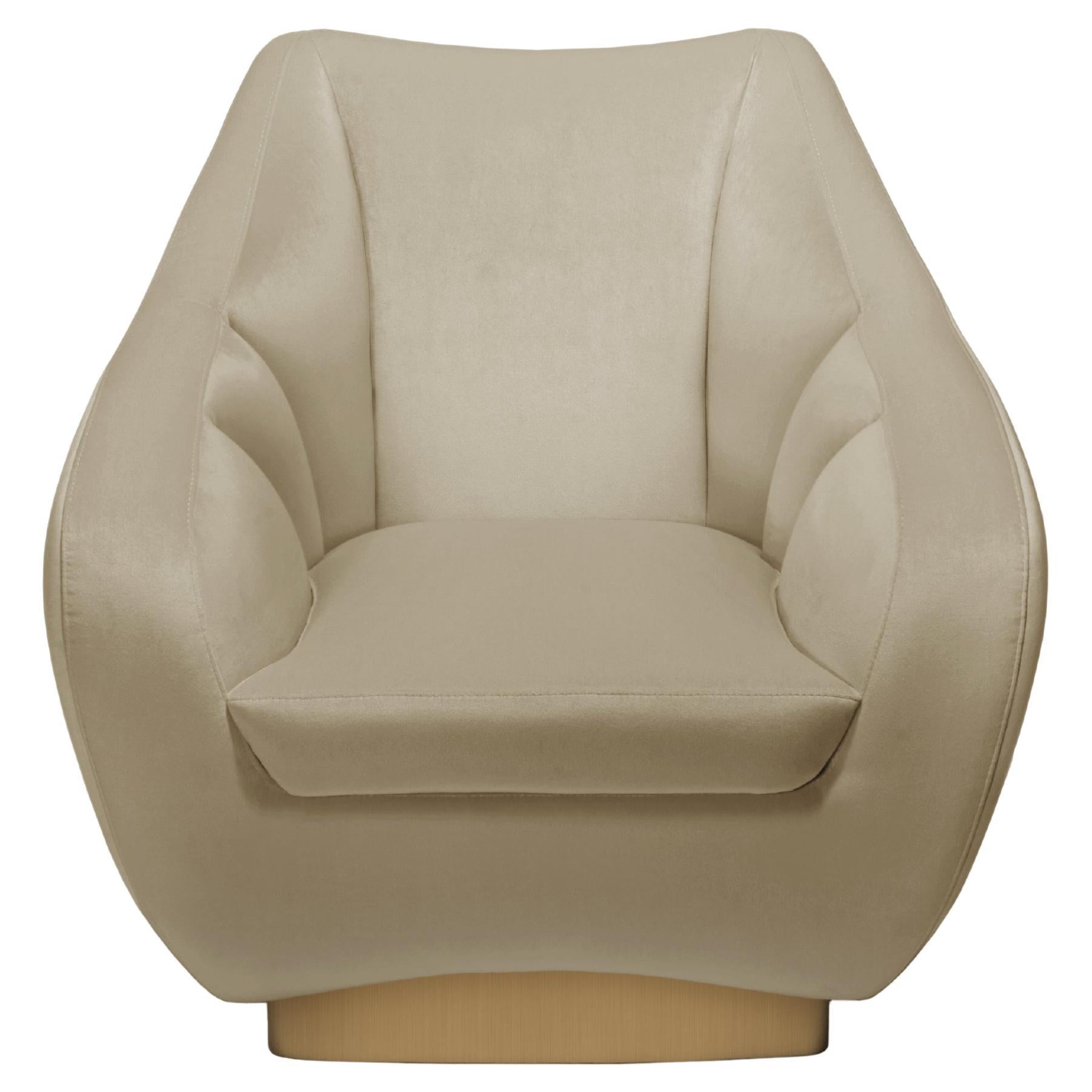 Figueroa Armchair, Velvet & Brass, InsidherLand by Joana Santos Barbosa