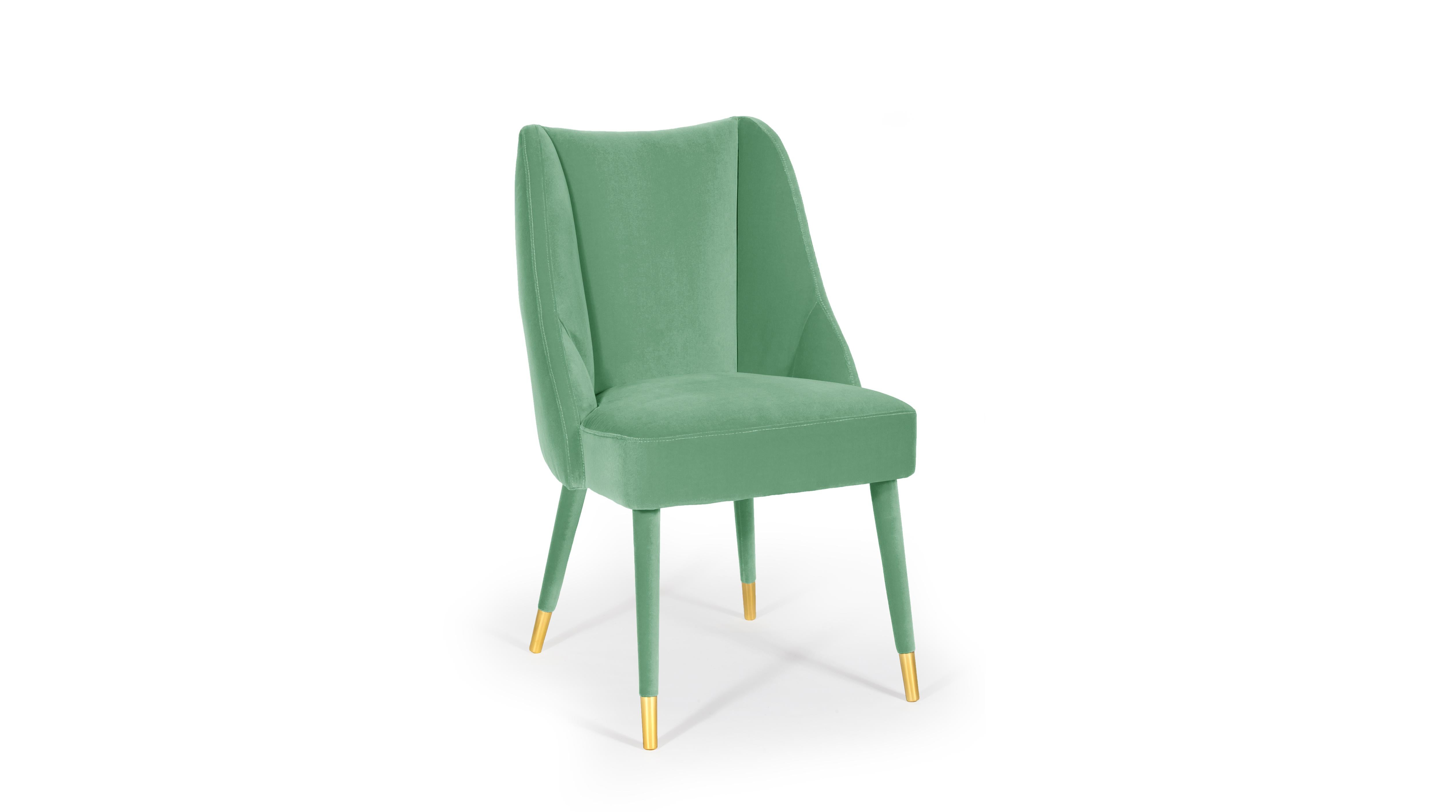 Contemporary Figueroa Dining Chair by InsidherLand For Sale