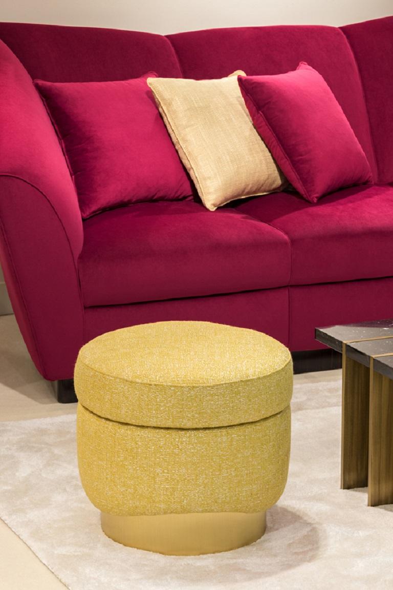 Contemporary Figueroa Stool by InsidherLand For Sale