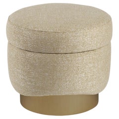Figueroa Stool, Grainy I & Bronzed Brass, InsidherLand by Joana Santos Barbosa