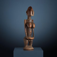 Figura di antenata “Jonyeleni” in legno Arte Bamana MaliTerzo Quarto del XX sec
