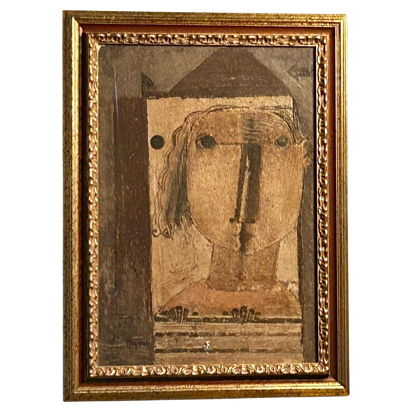 "Figura essenziale" di Antonio Mignozzi - Olio/Affresco su Tela - Italia
70/
80