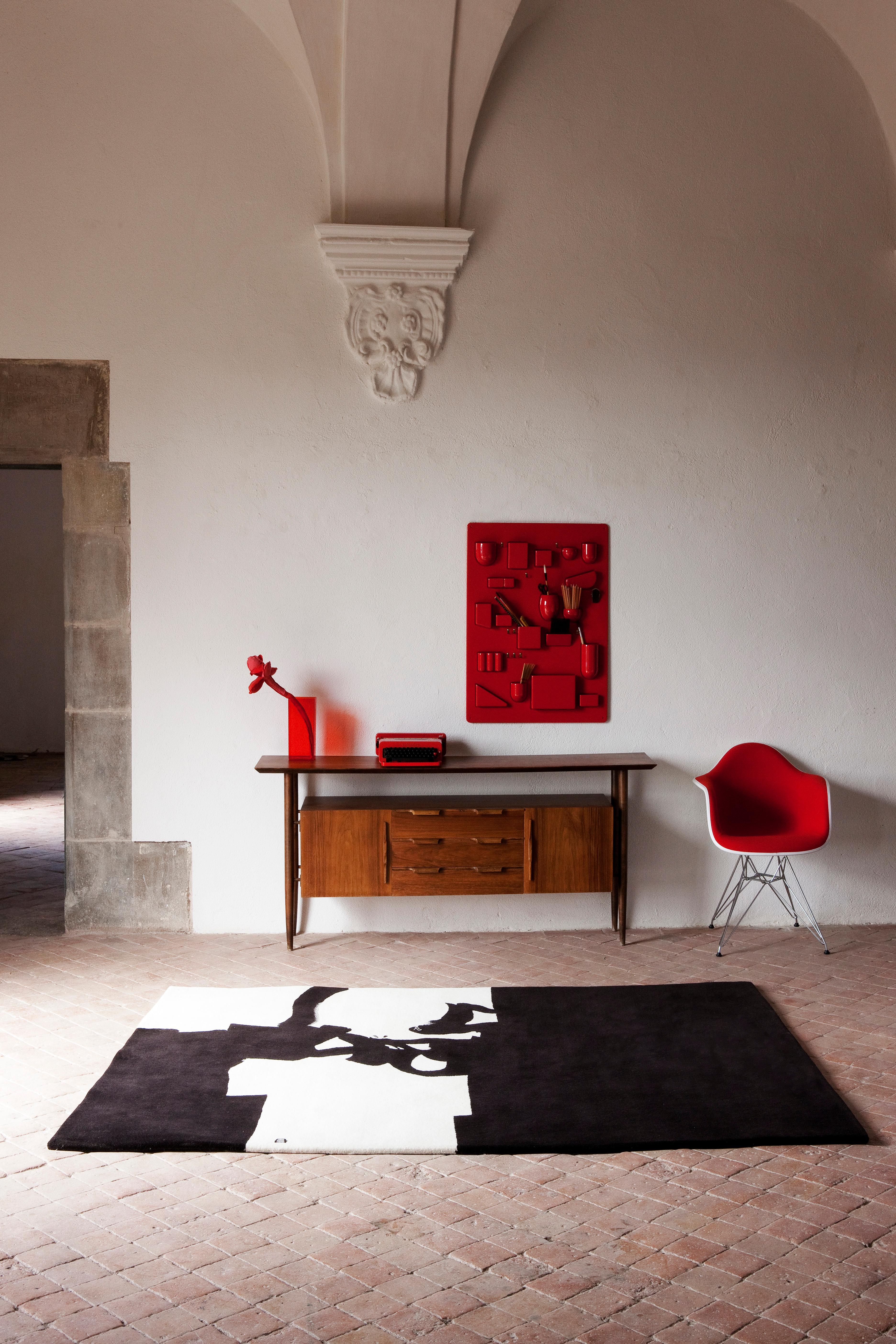 Contemporary 'Figura Humana 1948' Rug by Eduardo Chillida for Nanimarquina For Sale