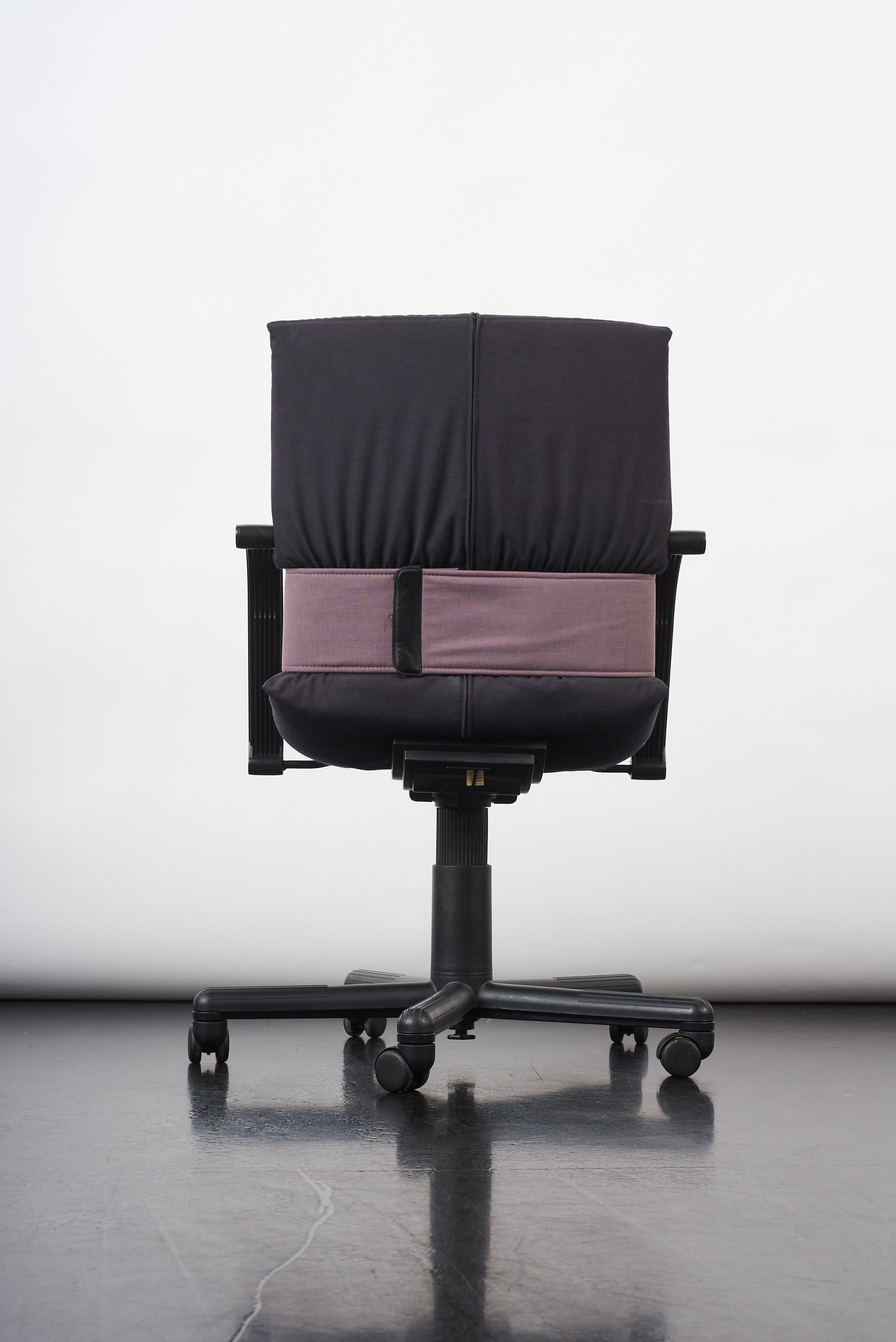 Late 20th Century Figura Office Chair Designed by Mario Bellini for Vitra, Italy, 1984 For Sale