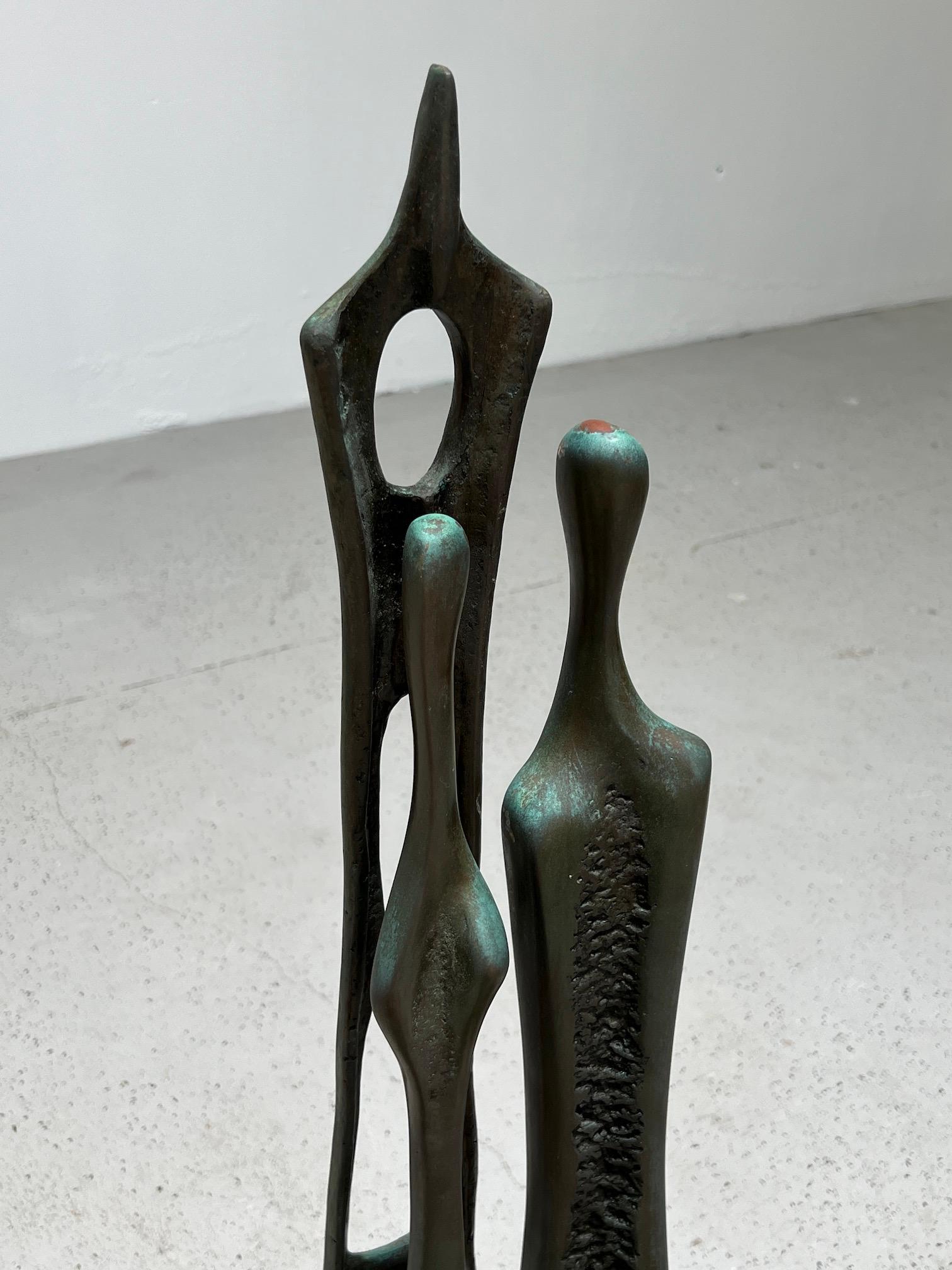 Figural Bronze by Aharon Bezalel For Sale 10