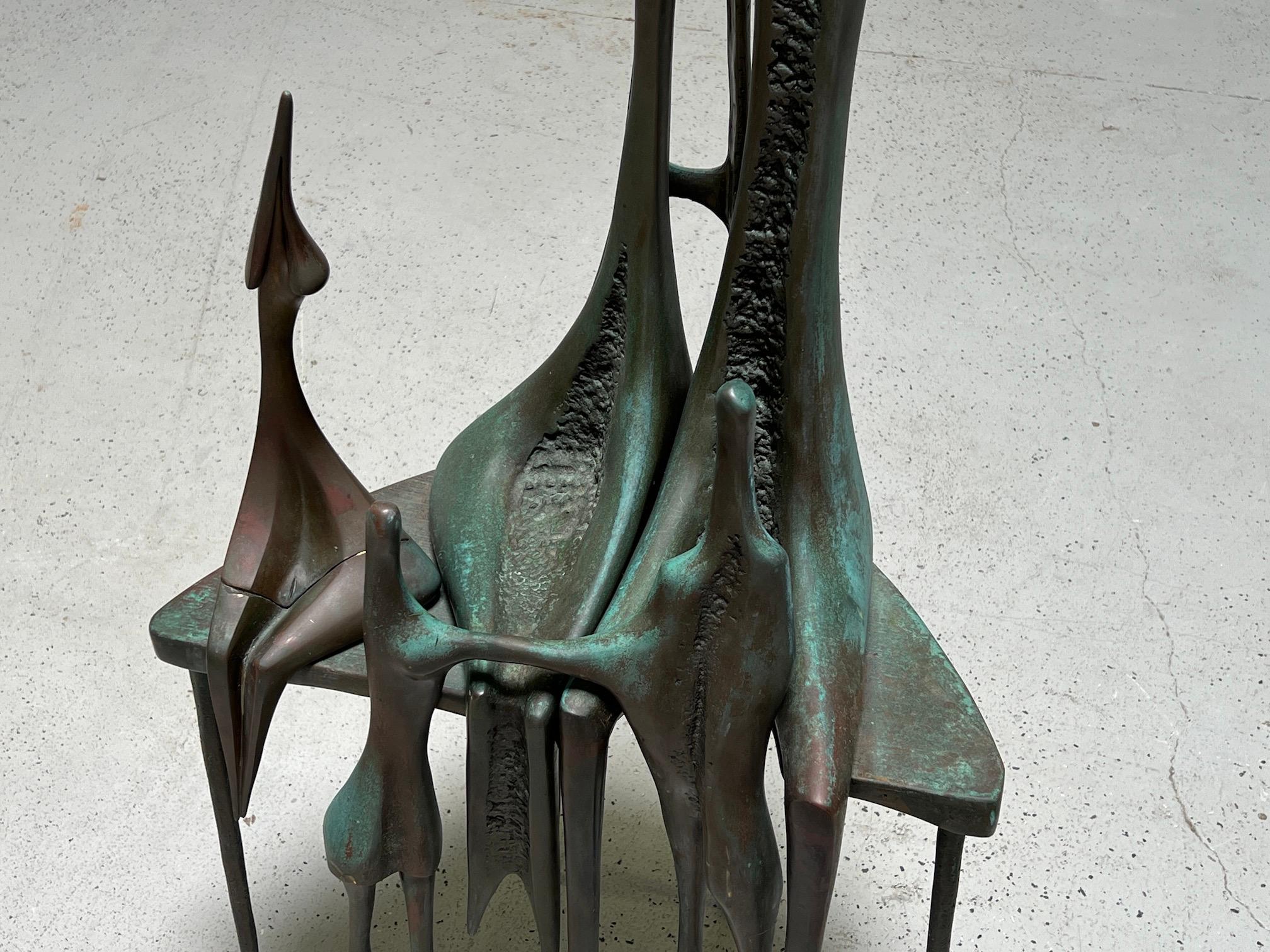 Figural Bronze by Aharon Bezalel For Sale 4