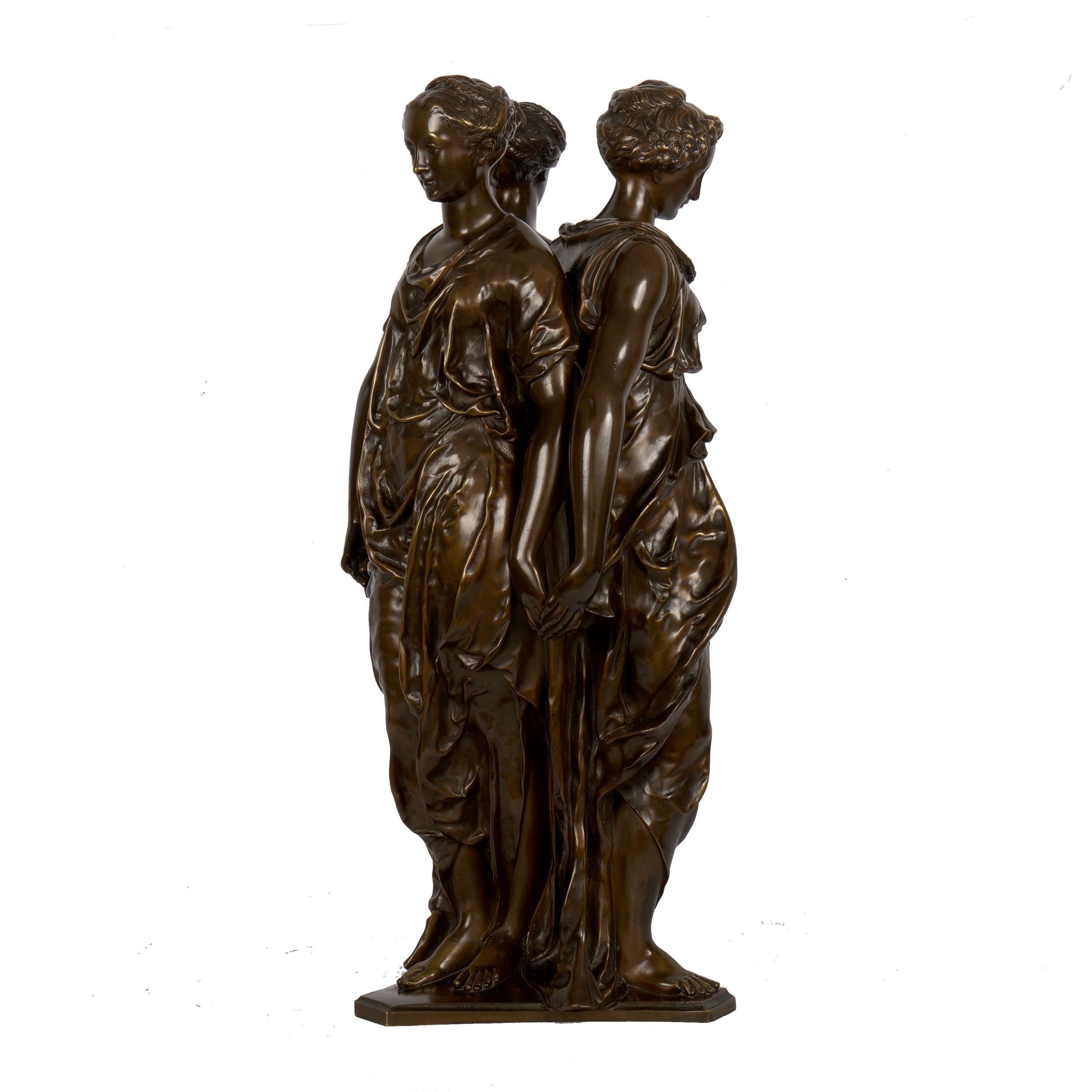 Figural bronze sculpture of 