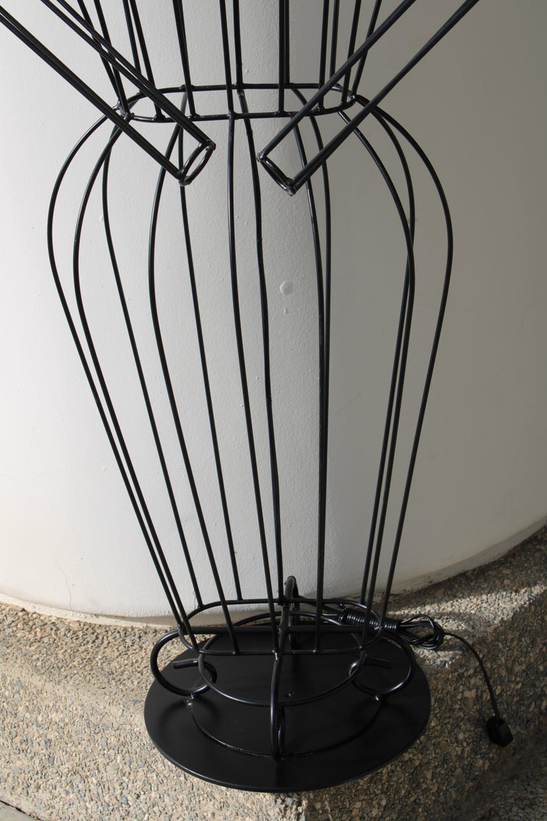 Figural Dress Form Lamp Attributed to John Risley For Sale at 1stDibs