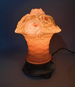 Czech Art Deco Table Lamp