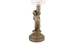 Figural Kerosene Table Lamp R. Ditmar Wien