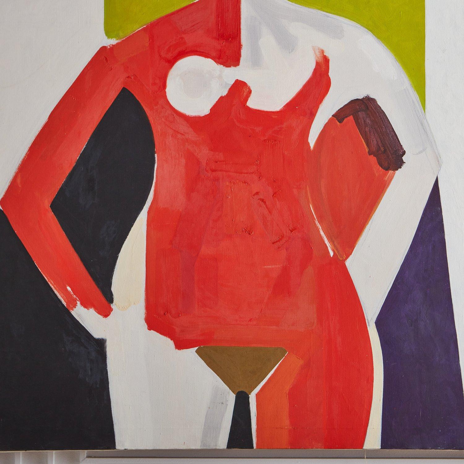 Figural Modern Painting on Canvas by George D'Amato 6