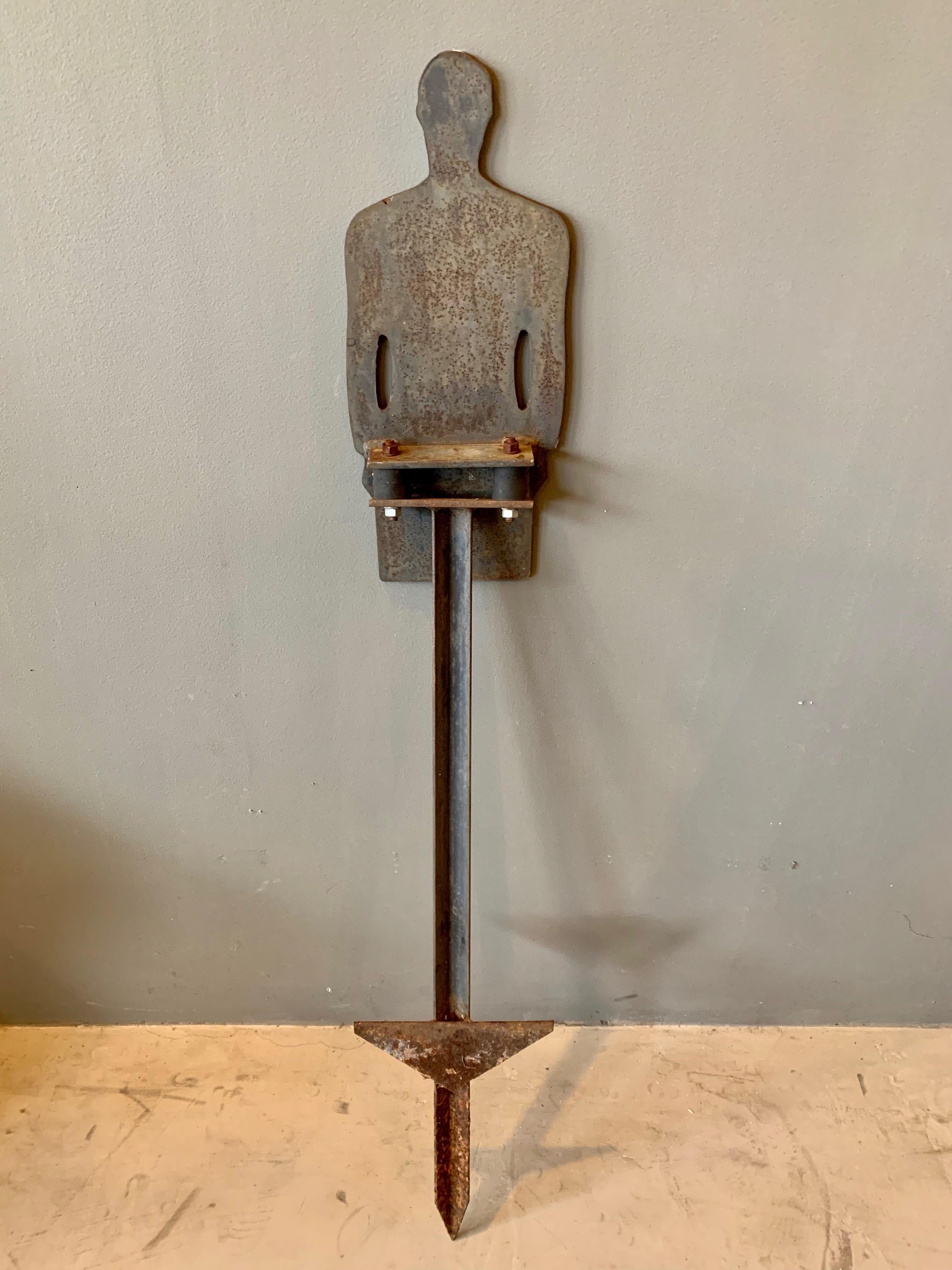 Figural Shooting Target In Good Condition For Sale In Los Angeles, CA