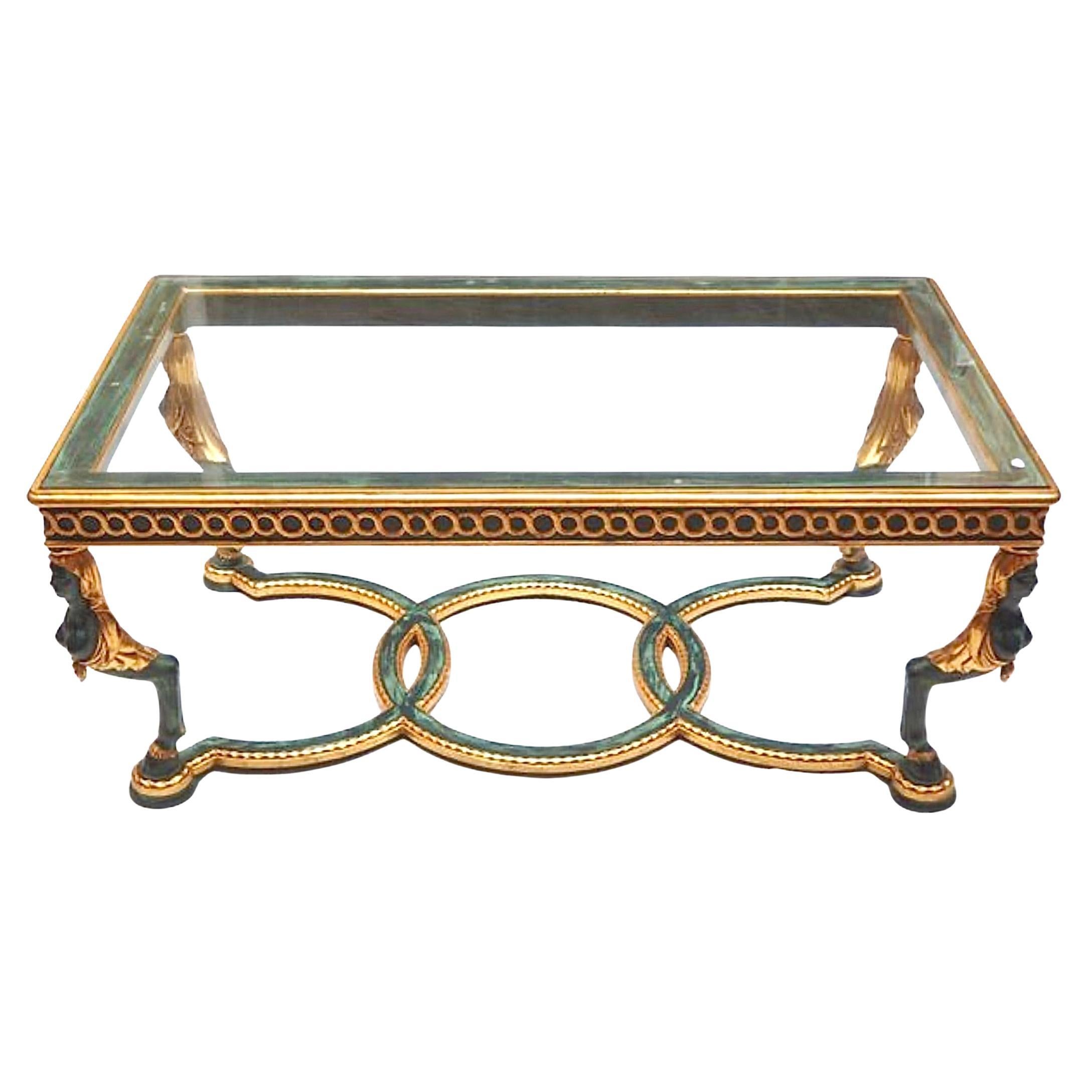 Tavolino figurato laccato veneziano